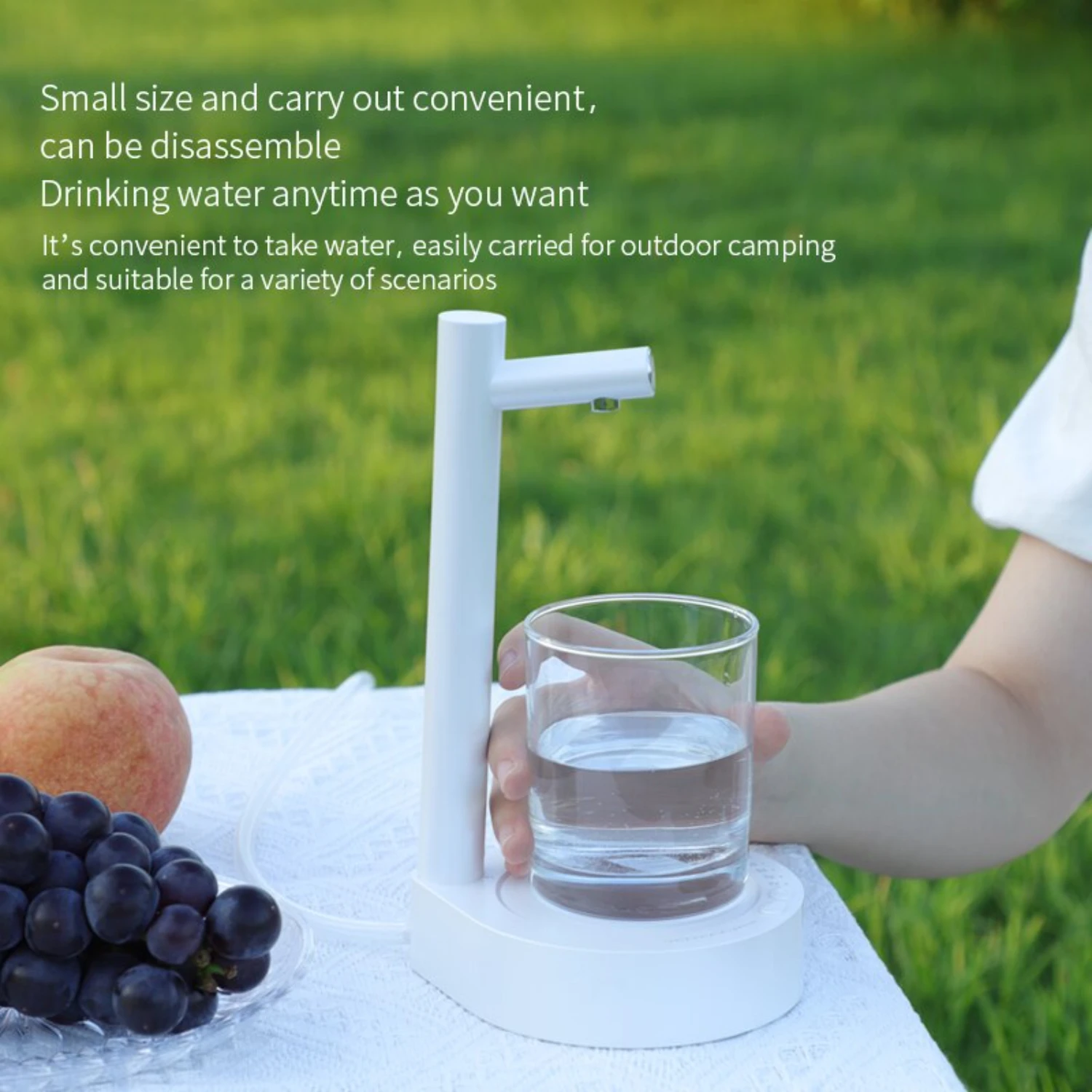 Efficient, Portable and Convenient Automatic Smart Water Dispenser X115 - The Ultimate Hydration Solution for Home and Outdoor C