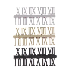 2024 1 Set Roman Numerals Or Arabic Numerals Clock Accessories For Quartz Clock Dial Repair DIY Clock Replacement Mechanism