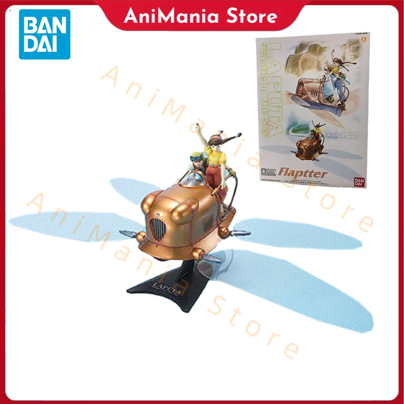 

Bandai Original Castle In The Sky Anime Model 1/20 LAPUTA Flaptter Action Figure Assembly Model Toys Gifts for Children