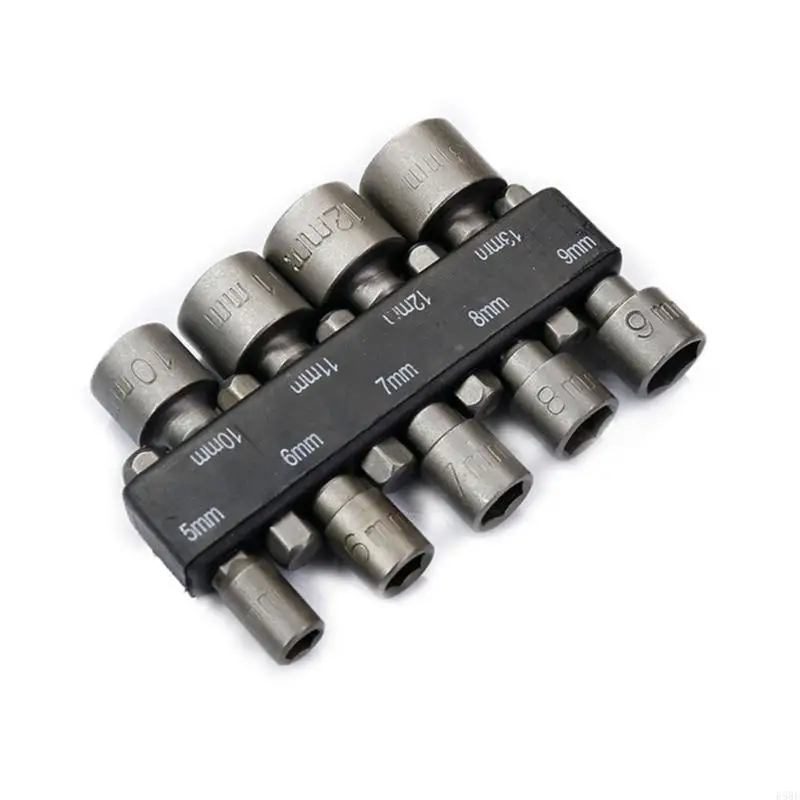 Precise Engineered Hexagonal Handle Socket Extension Rod Pneumatic Screwdriver Suitable for Tool Repairs DIY Projects
