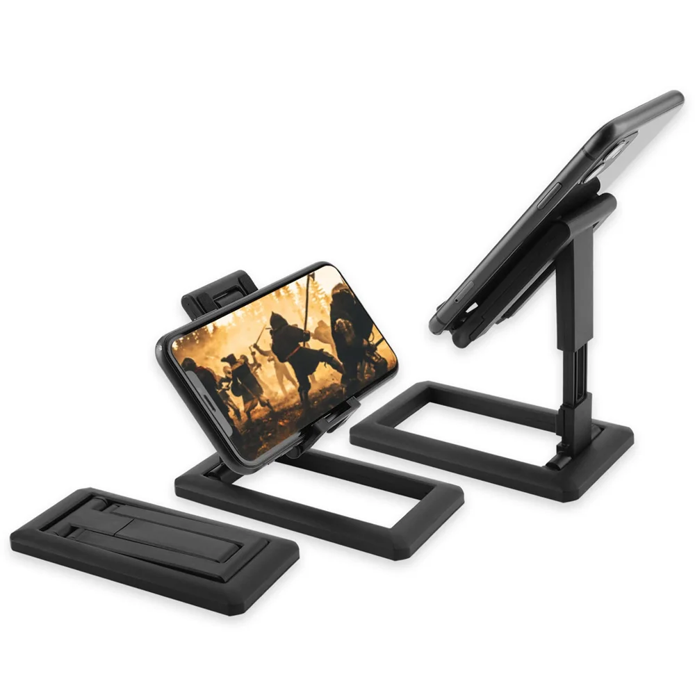 Lazy Folding Mobile Phone Bracket Holder Stand Creative Lifting Portable Desktop Deformation Telescopic Live Broadcast