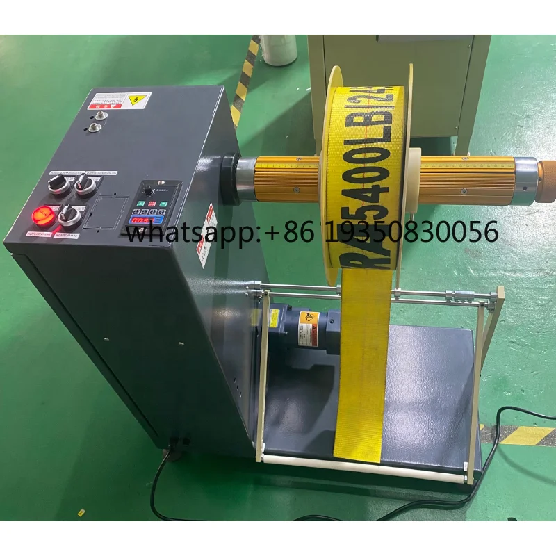2026-Small Size Light Expansion Shaft Automatic Motor Unwinding Rewinding Machine