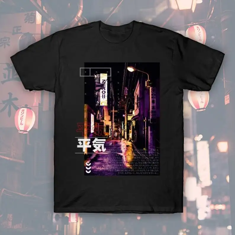 I'm fine - lofi Aesthetic Graphic design streetwear Japan style T shirt Unisex