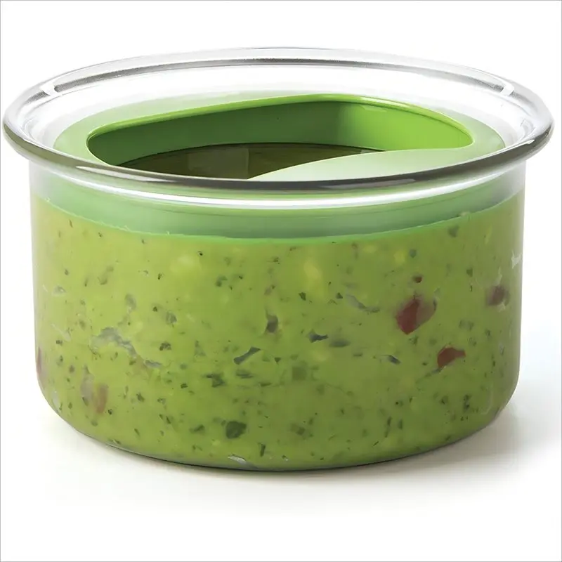 Contenedor para Guardar Aguacate, Tendencia 2025, Recipientes para Guacamole, Contenedor de Almacenamiento de Plástico para Cocina con Tapa Hermética - Guardaaguacate