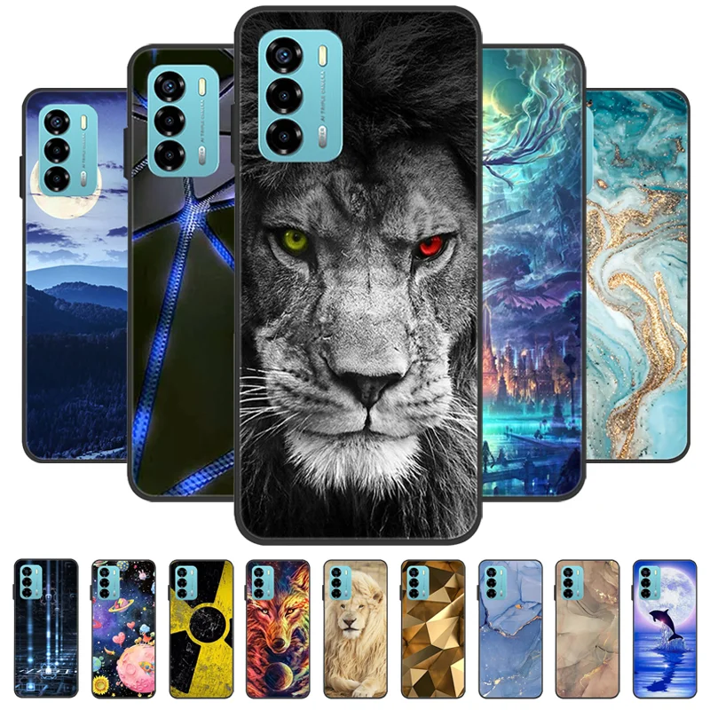 For ZTE Blade A72 BladeA72 4G Case Shockproof Soft TPU Silicone Blade A 72 4G Cartoon Phone Cover For Blade V40 Vita Fundas Capa