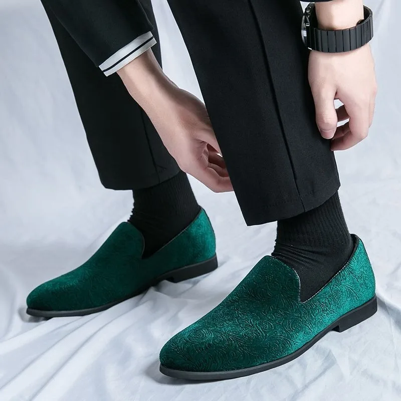 british style gentleman loafers shoes for man casual business formal shoes for man luxury wedding dress paty loafers menswear