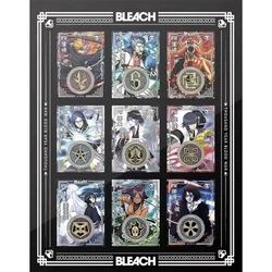 Anime Bleach Kurosaki Ichigo eliel Inoue Orihime Kuchiki Rukia Hitsugaya Toushirou Collection Card Toys regalo di compleanno di natale