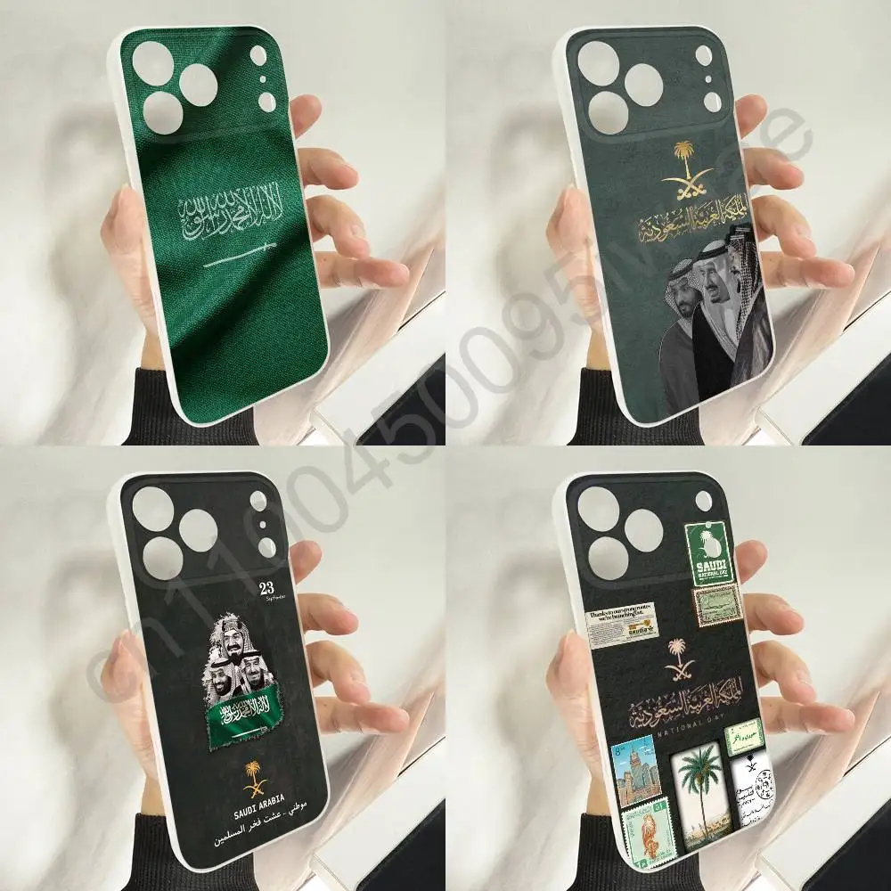المملكة العربية السعودية سلمان جواز السفر العلم جراب هاتف آيفون 12,16,11,14,13,17,15,Pro,Max,Plus,E,Air,Mini Magsafe المغناطيسي شل