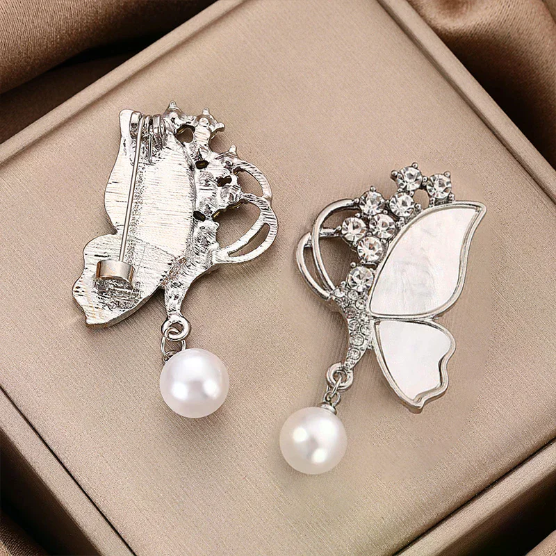 الراقية بروش الفراشة الأنيقة معطف الملابس المألوف التبعي #1