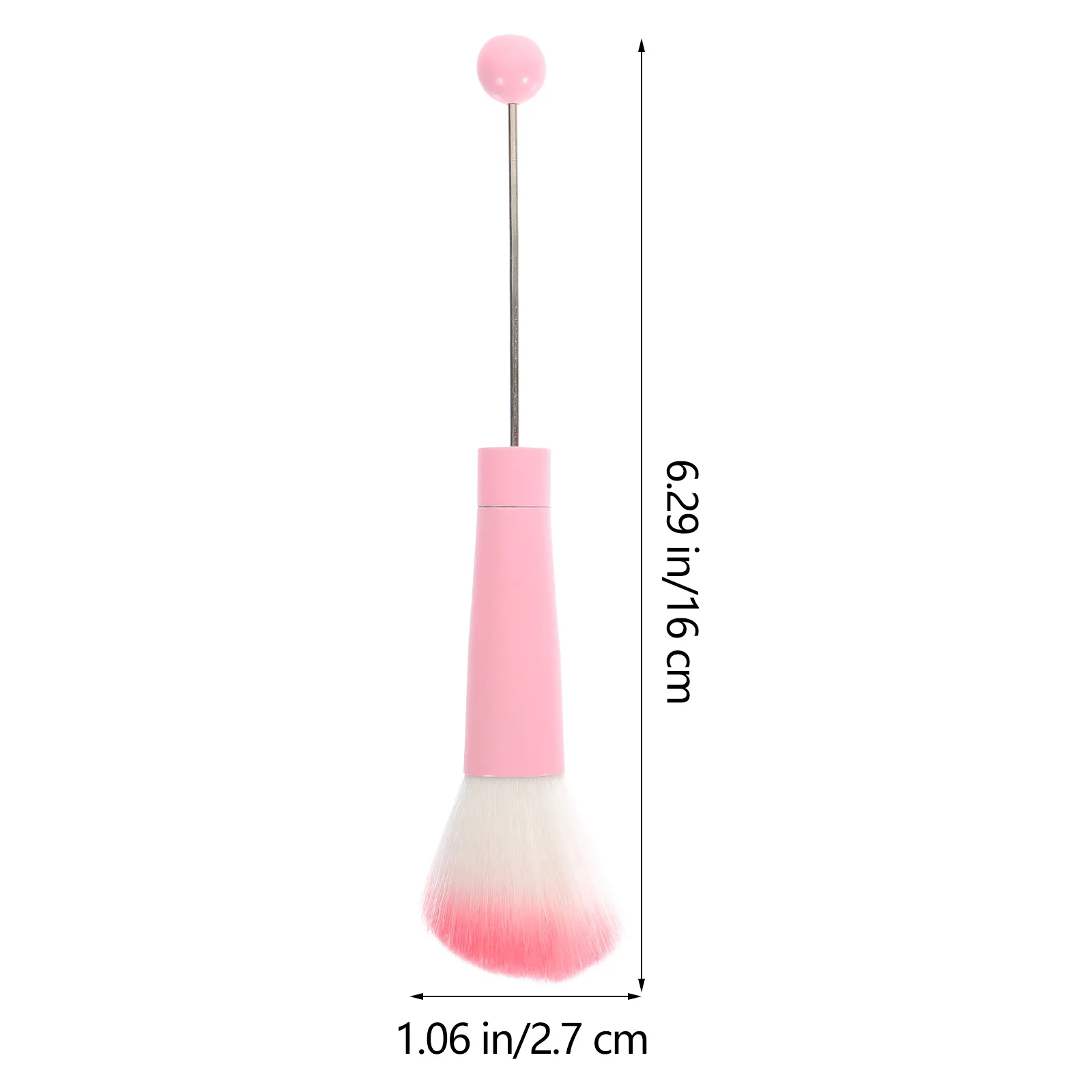 مجموعة فرش مكياج مكونة من 5 قطع للنساء، فرشاة أساس وأحمر خدود وأدوات تجميل للوجه، فرشاة مكياج محمولة