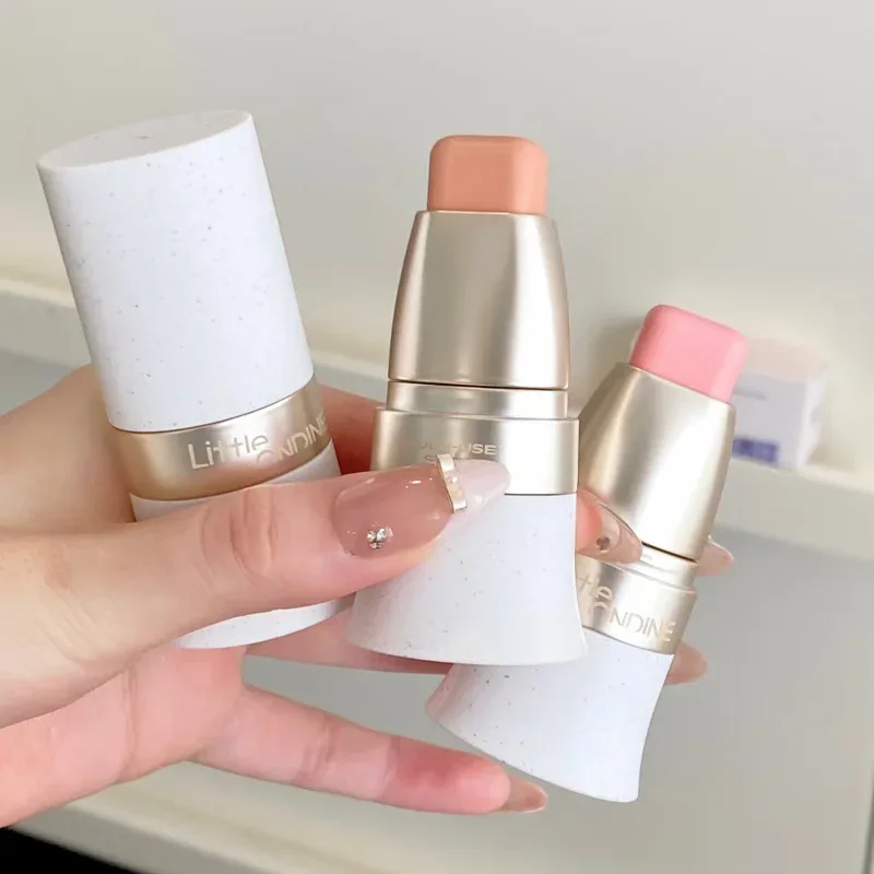 Little Ondine Color Playing Multi Purpose Stick Blusher Eyeshadow Lipstick Moisturizing Smoothing Cheek Long-lasting Face Makeup