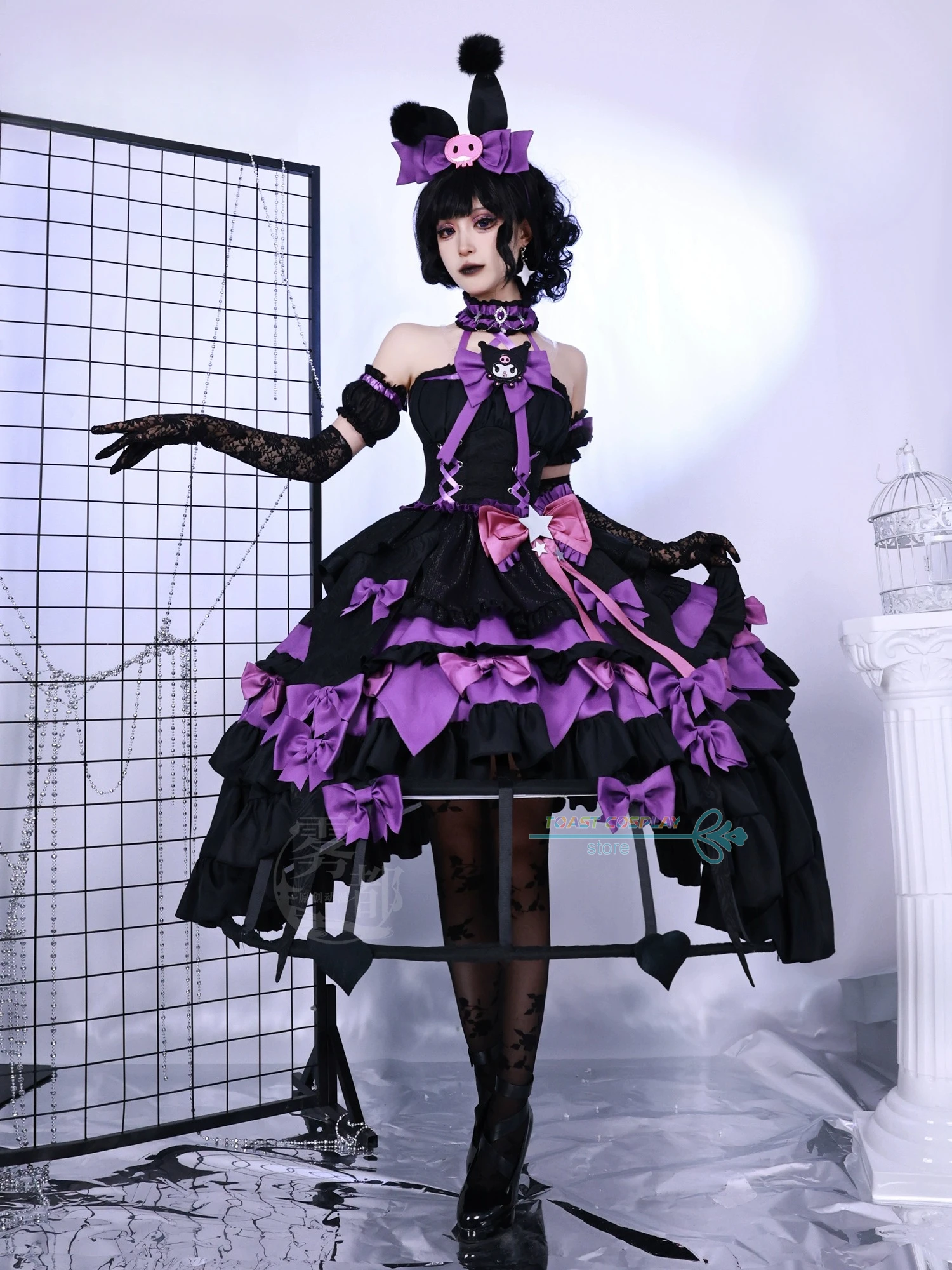 Juego de Cosplay de La Reina sangrienta María, disfraz de la Reina sangrienta, uniforme de fiesta, vestido de Lolita, trajes de juego de rol de Anime de Carnaval