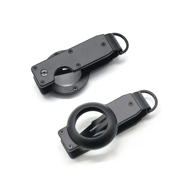 منظم مفاتيح للرجال - حامل مفاتيح معدني مدمج، حامل مفاتيح مبتكر بسيط لحامل Airtag |   سلسلة المفاتيح تؤمن 2-5 مفاتيح