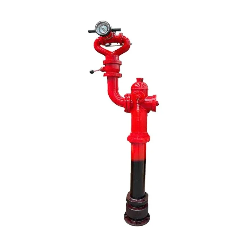 bolt gun integrated fire water cannon, fast-opening self-venting type, factory processing, bolt gun integrated fire hydrant