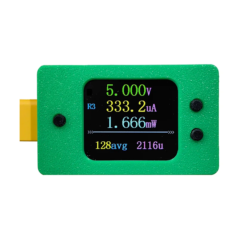 SVA3616T High Precision Power Meter Bidirectional Ammeter Voltage Capacity Tester Small Current RC Model Measurement Unit Type-C