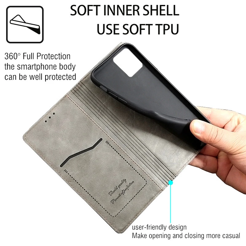 حافظة جلدية فوندا لهواتف Tecno Camon 20 Pro 4G حافظة هاتف محمولة غلاف هاتف محمول لهاتف Tecno Camon 20 Pro 4G