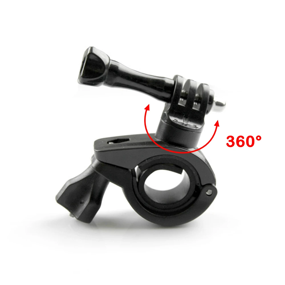 RYH Rotatable Bike Bicycle Handlebar Mount Holder Adapter Motorbike Clip Support Bracket for Gopro Hero 9 8 7 5 4 3+ SJCAM