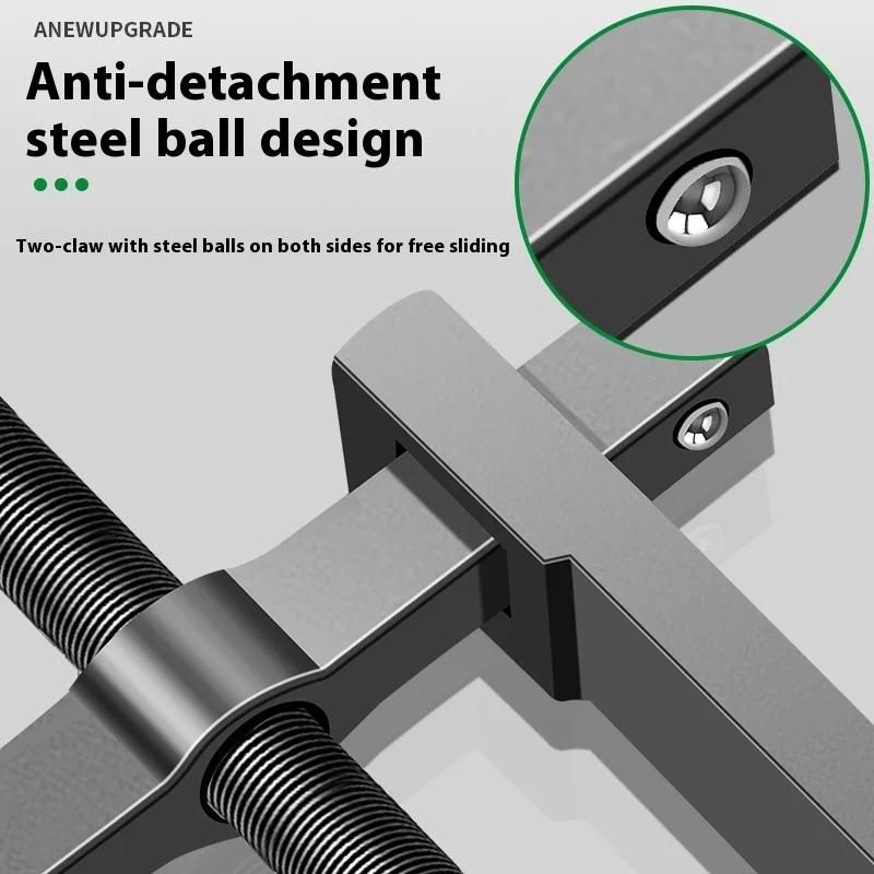 3/4 بوصة اثنين من محامل آراش النازع منفصلة رفع مخلب مجتذب أدوات ميكانيكية للسيارات لسحب جهاز الميكانيكي #5