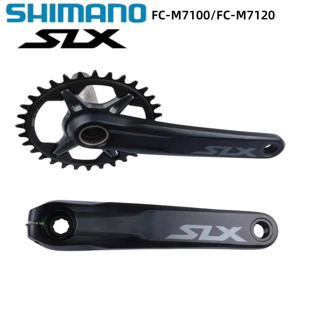 SHIMANO SLX M7100 M7120 Crankset 1x12s 170mm 175mm Crank Arm 32T/34T Chainring Crown For Mountain Bike MTB Bicycle Parts