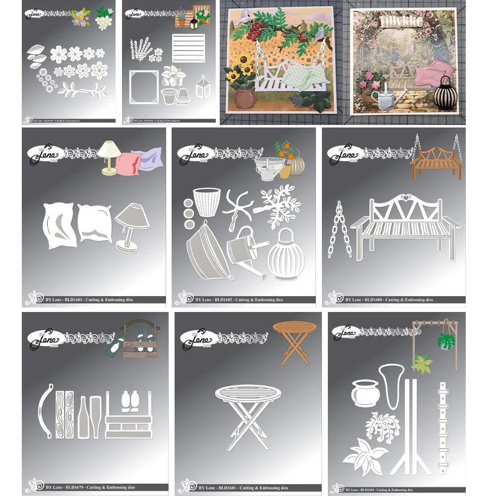 

Popular House Furniture Metal Cutting Dies Scrapbook Diary Decoration Stencil Embossing Template DIY Greeting Card Handmade