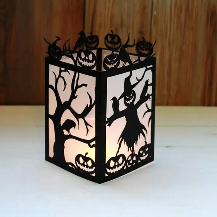 Halloween Box lantern metal cutting dies Scrapbooking decoration paper craft knife mould blade punch template Embossing stencils