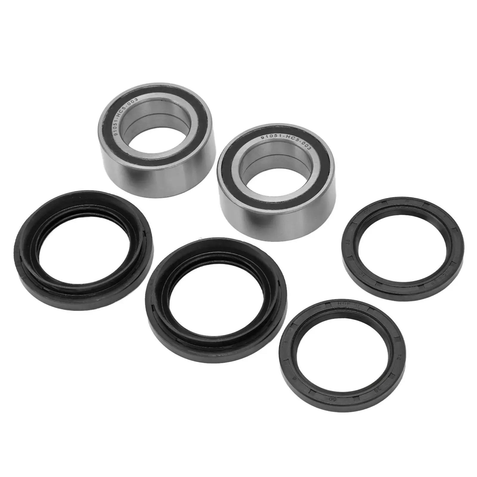 Front Wheel Bearing Seal Kits Steel High Strength Replacement for trx300fw fourtrax X4 88-00 Pinion Assembly