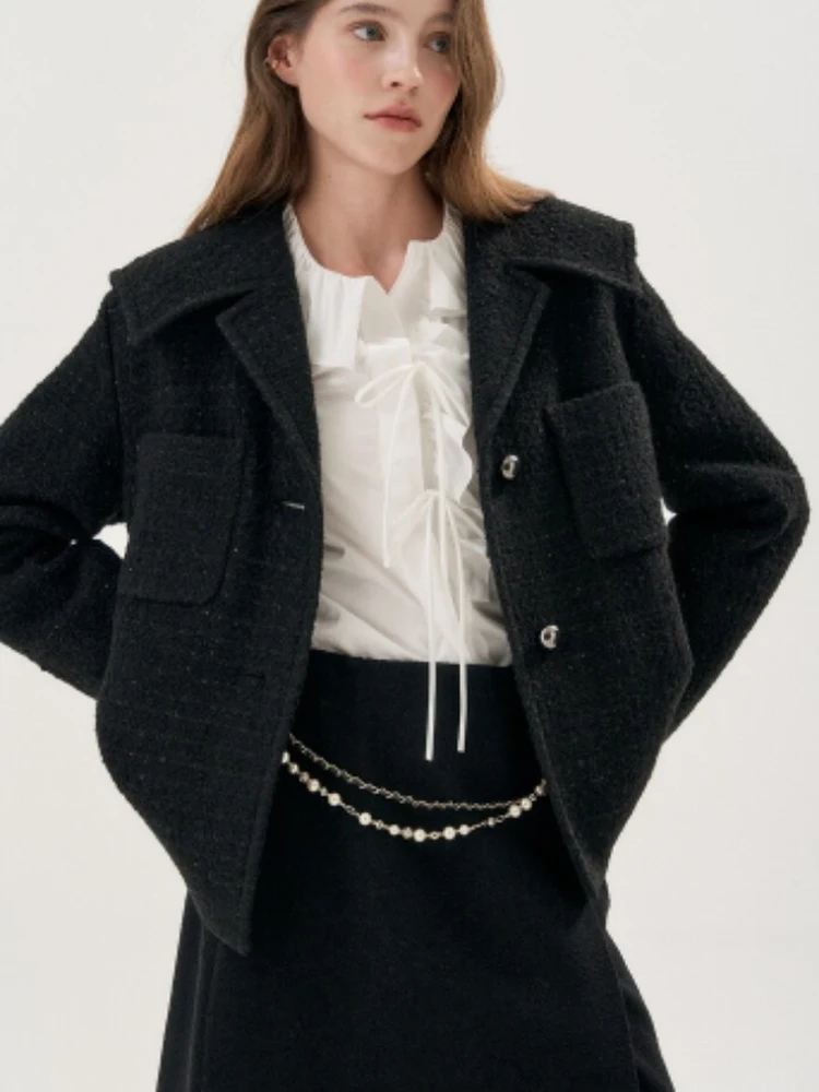 

Хлопковое повседневное пальто с длинными рукавами и воротником-стойкой для женщин, модное, удобное, теплое, в корейском стиле, осенняя новинка