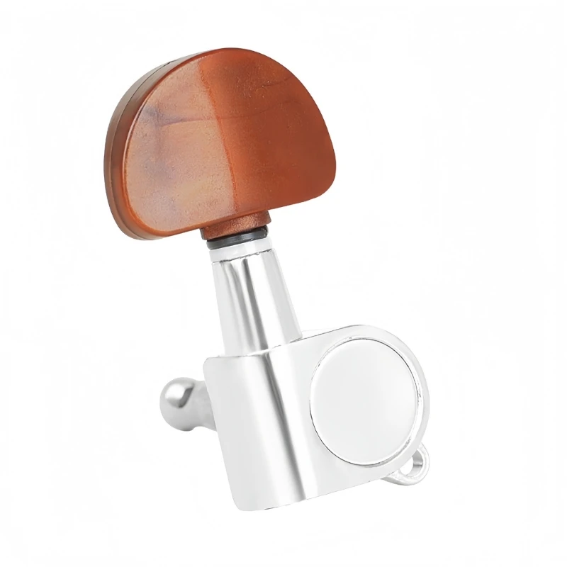 Fully Enclosed Guitar Tuning Pegs With Precise Gear Mechanism For Accurate Tuning