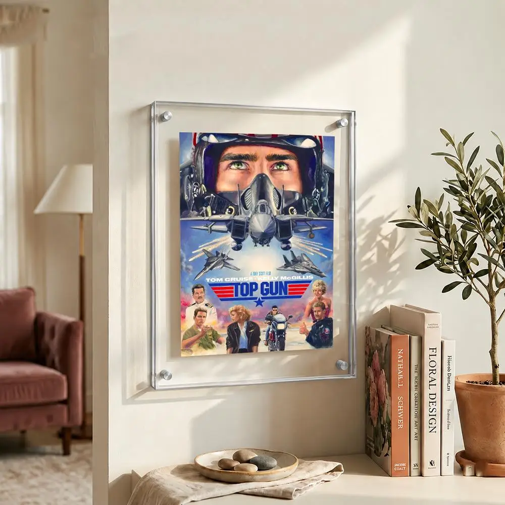 Movie Top Gun Poster High-definition  stickers, suitable for bedroom, living room, home decoration