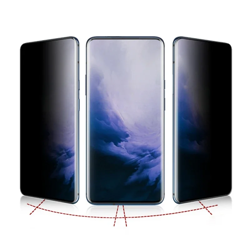 4Pcs Privacy Tempered Glass For Vivo X27 X30 Pro X9S X20 Plus X6 X7 X21 X23 X50E X60T X70 X80Lite AntiSpy Glare Screen Protector