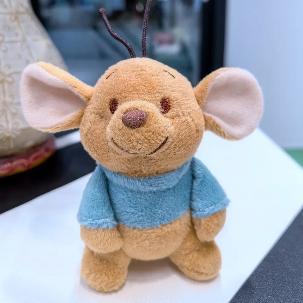 10 cm Cartoon Roo Mouse Knuffel Japanse Stijl Muis Pop Tas Hanger Knuffeldier Film Figuur Knuffels Verjaardagscadeautjes Meisje