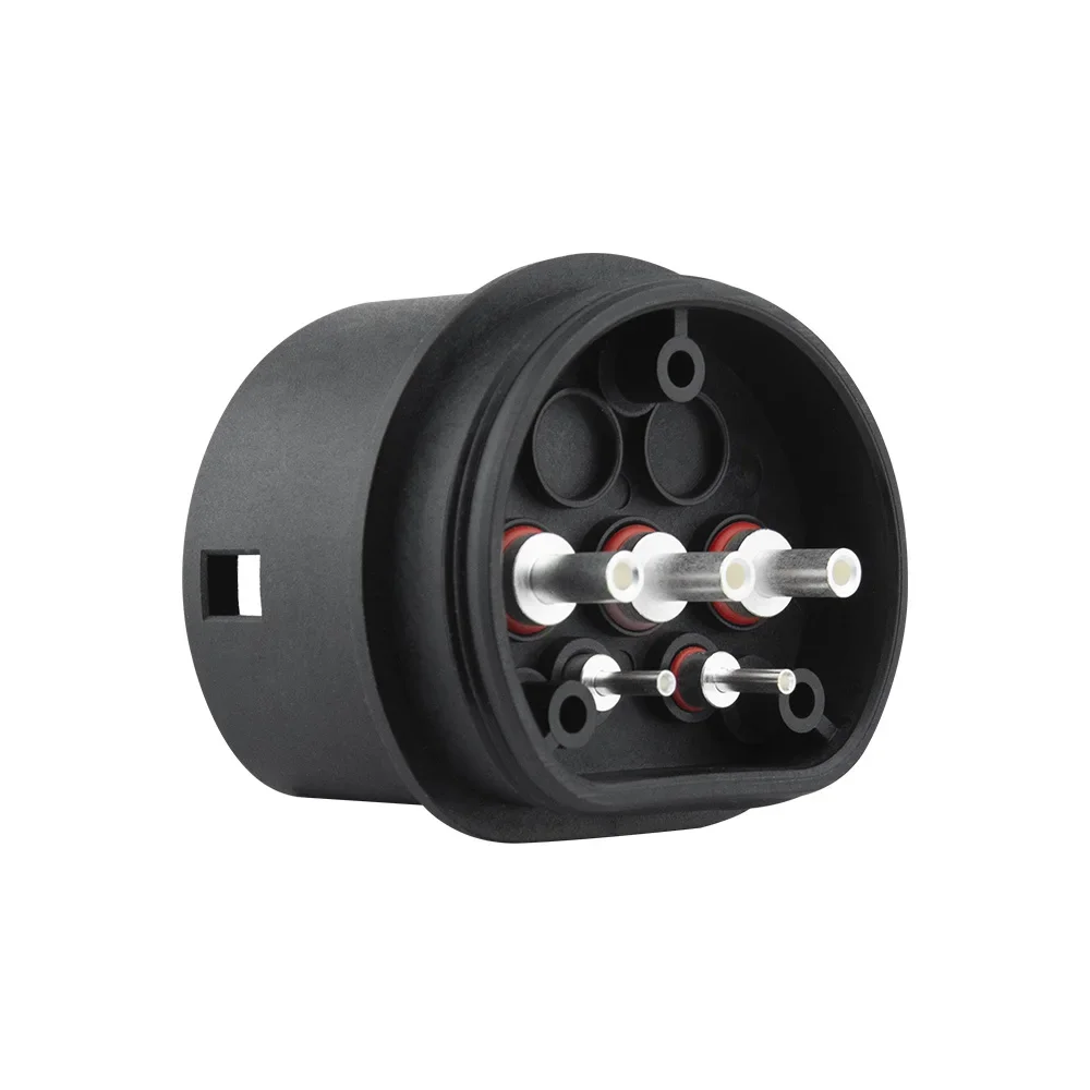 Susutoo-adaptador de enchufe de cargador EV Tipo 2 EVSE, convertidor hembra IEC 62196 16A 32A para estación de carga de vehículos eléctricos