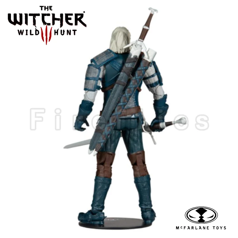 7inches McFARLANE Action Figure Wild Hunt Geralt Of Rivia (Viper Armor) Anime Model For Gift Free Shipping