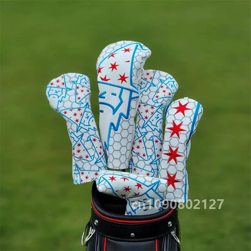 4Pcs Bettinardi Golf club cover Golf Hybrid Head Covers for Driver Hybrid Golfer Equipment