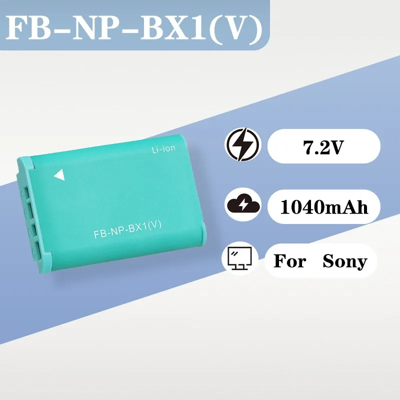 

Premium Replacement Battery For Sony Digital Camera ZV1 RX100 HX50 WX350 M5 M6 M4 7.2V High Quality Camera Battery