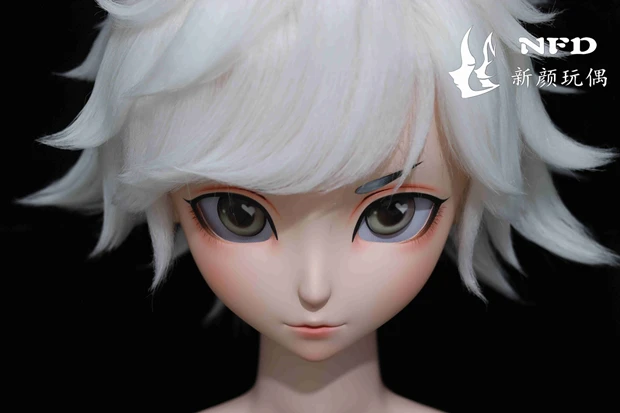 Kigurumi li yuanfang-nfd full head with lock cosplay head shell prop costume anime