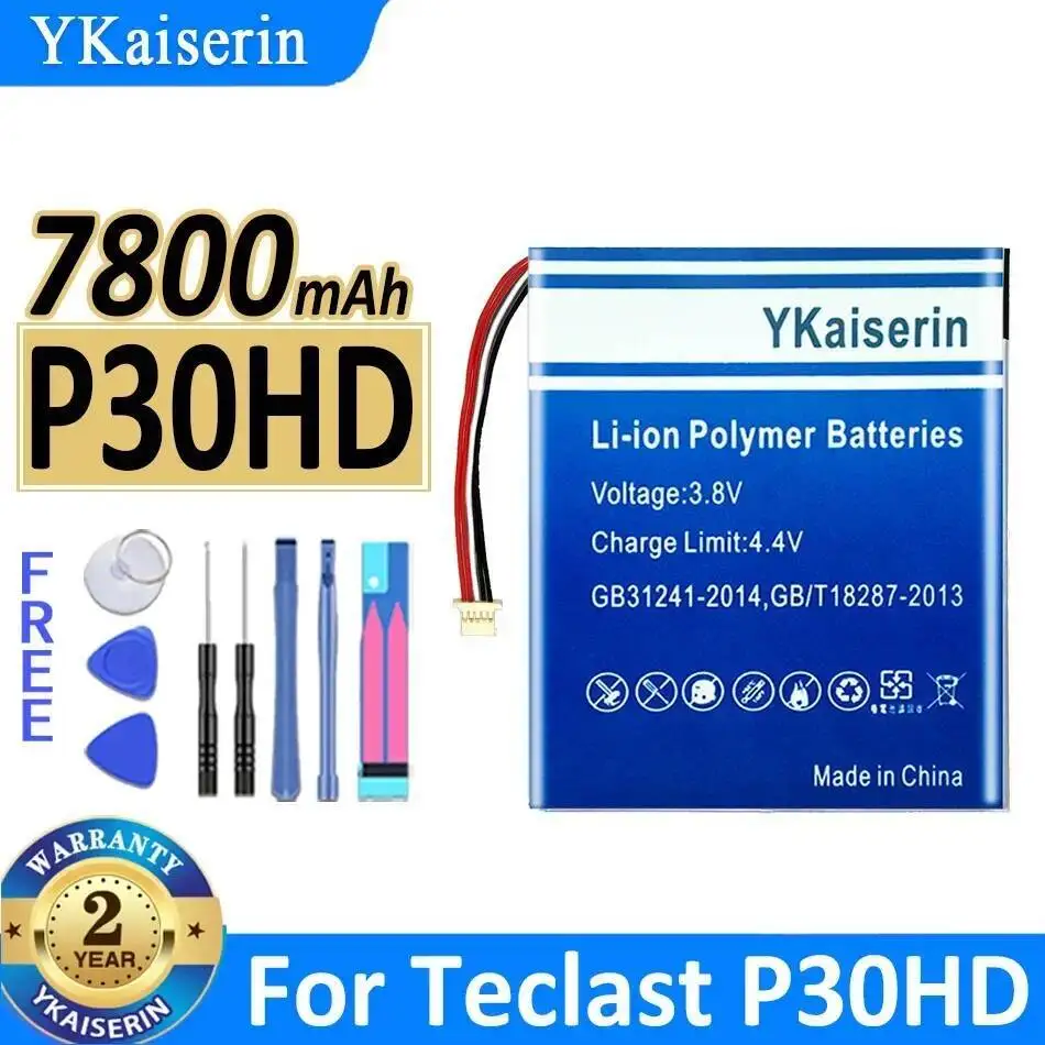 

Аккумулятор для ноутбука 7800 мАч для замены Teclast P30HD Premium