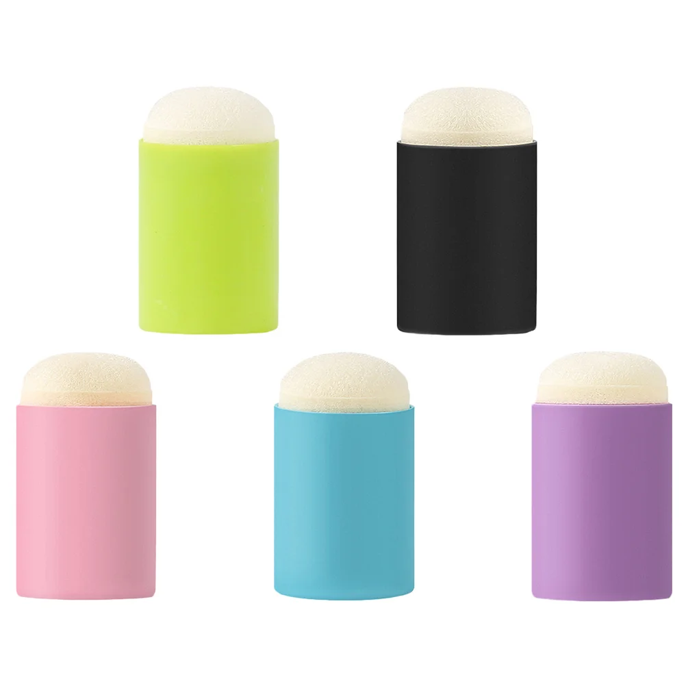 

5 Pcs Draw Finger Sponge Stamp Daubers Blending Kids Graffiti Paint Sponges Child