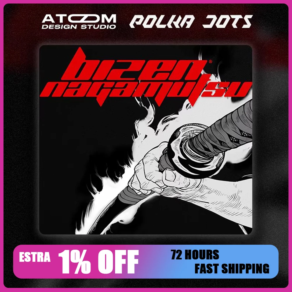 

Стеклянный коврик для мыши ATOM, гладкий и скоростной, с микроэтчингом, водонепроницаемый, для TTK, APEX, Valorant, CSGO, аксессуары для ПК