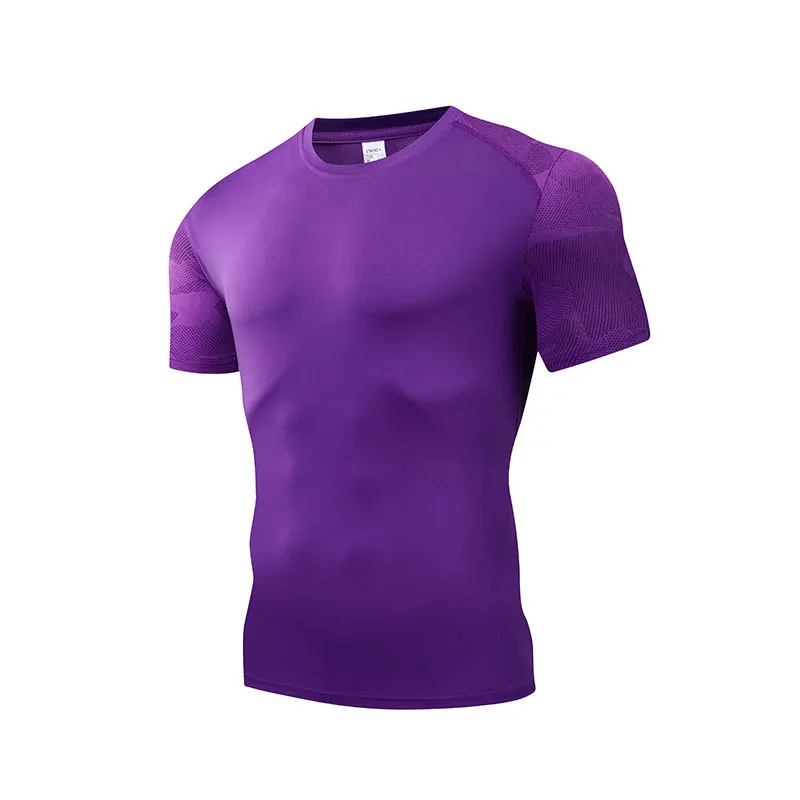 

Women Sports Fitness Short Sleeve T-shirts, Breathable Gym Running Quick Drying Tops Men's Workout Undershirts