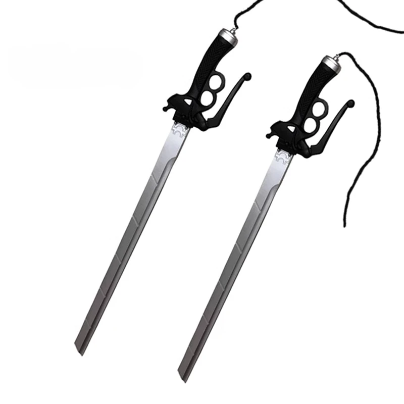 Cosplay 1:1 Gift Attack on Titan Gun Sword Mikasa Eren Rivaille Ackerman big Prop Sword Cos Halloween Gift 95cm
