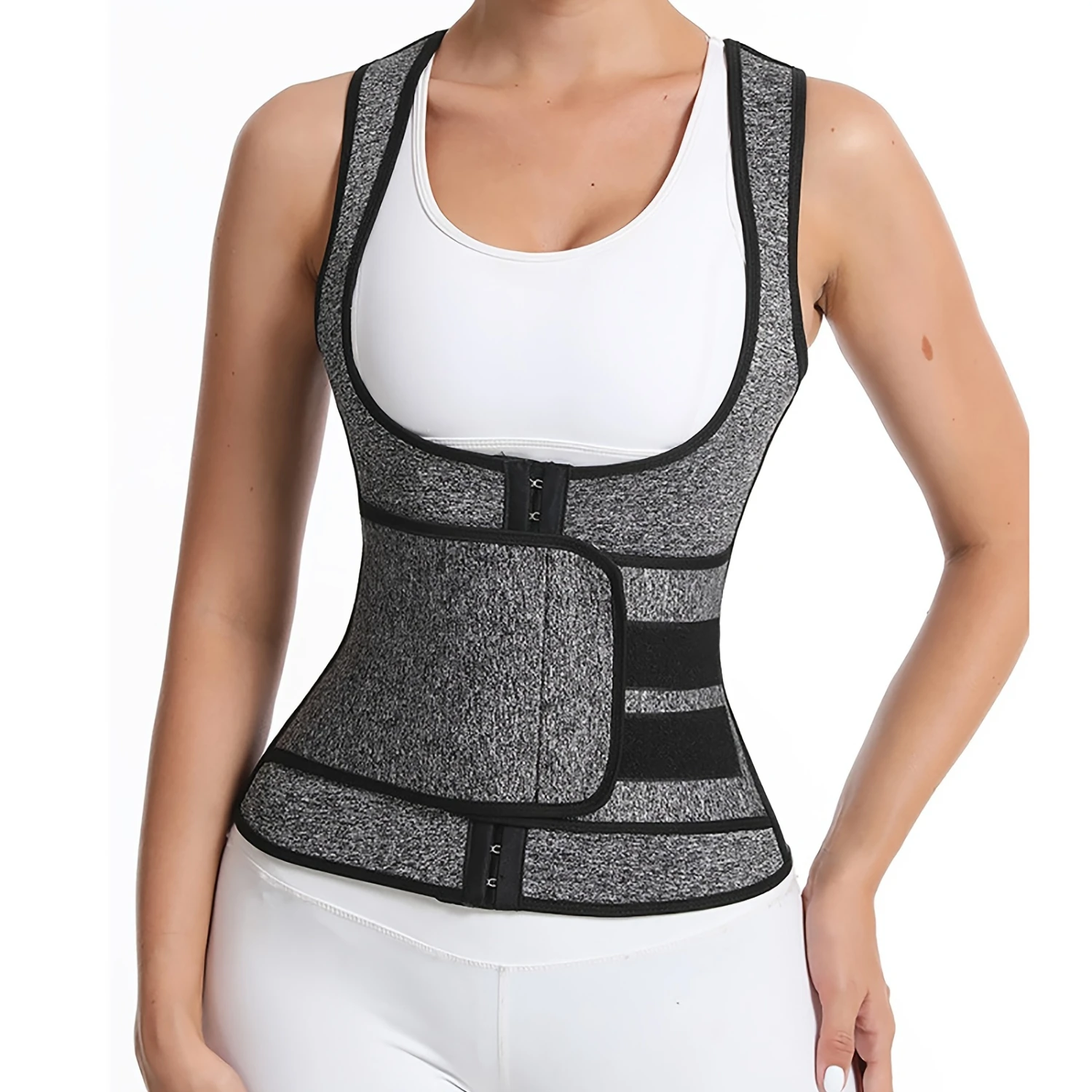 1pc Sweat Sauna Waist Trainer for Women - Tummy Control Body Shapewear
