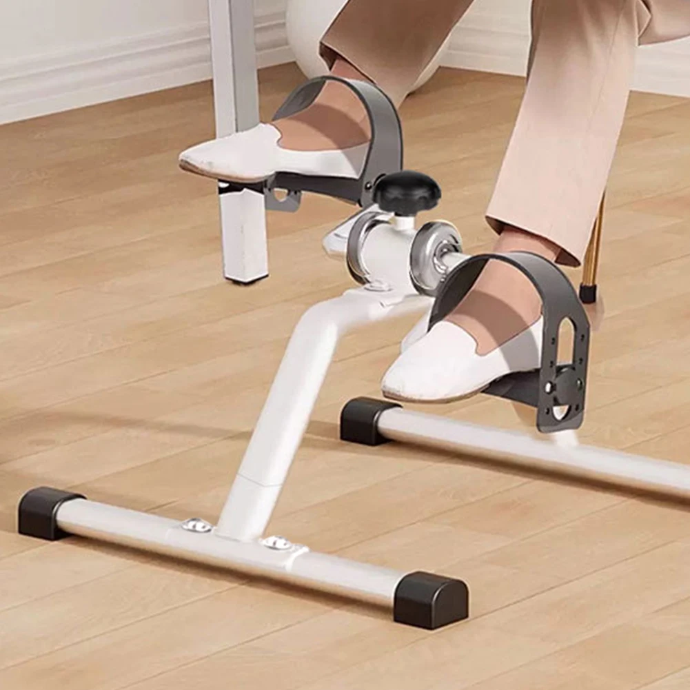 

Mini Foldable Arm Leg Exercise Bike with Adjustable Resistance Under Desk Bike Cycle Pedal Exerciser for Home Exercise