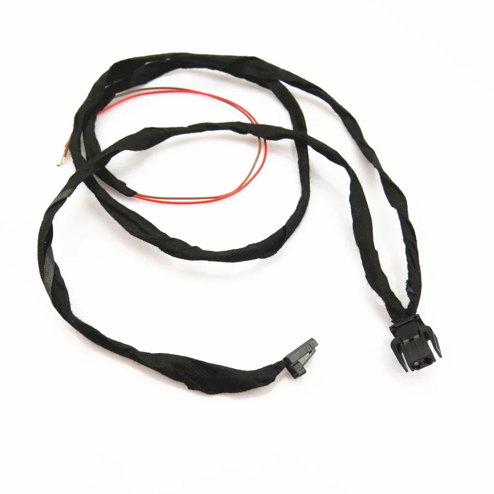 Car Interior Led Footwell Light+Red Door Panel Warning Lights lamp Cable For A3 8P S3 A4 B7 B8 S4 A5 S5 A6 S6 A7 A8 S8 Q3 Q5 TT