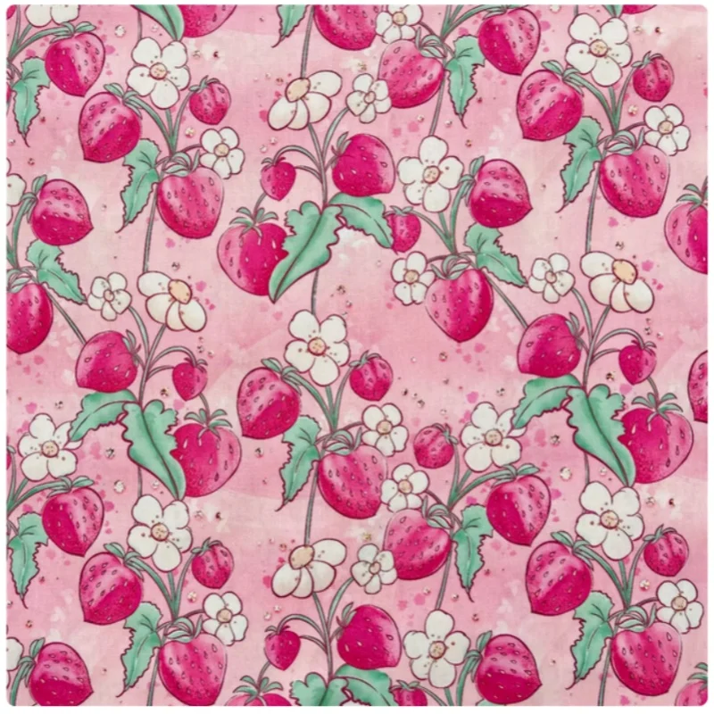 Pink Strawberry Flo… - image