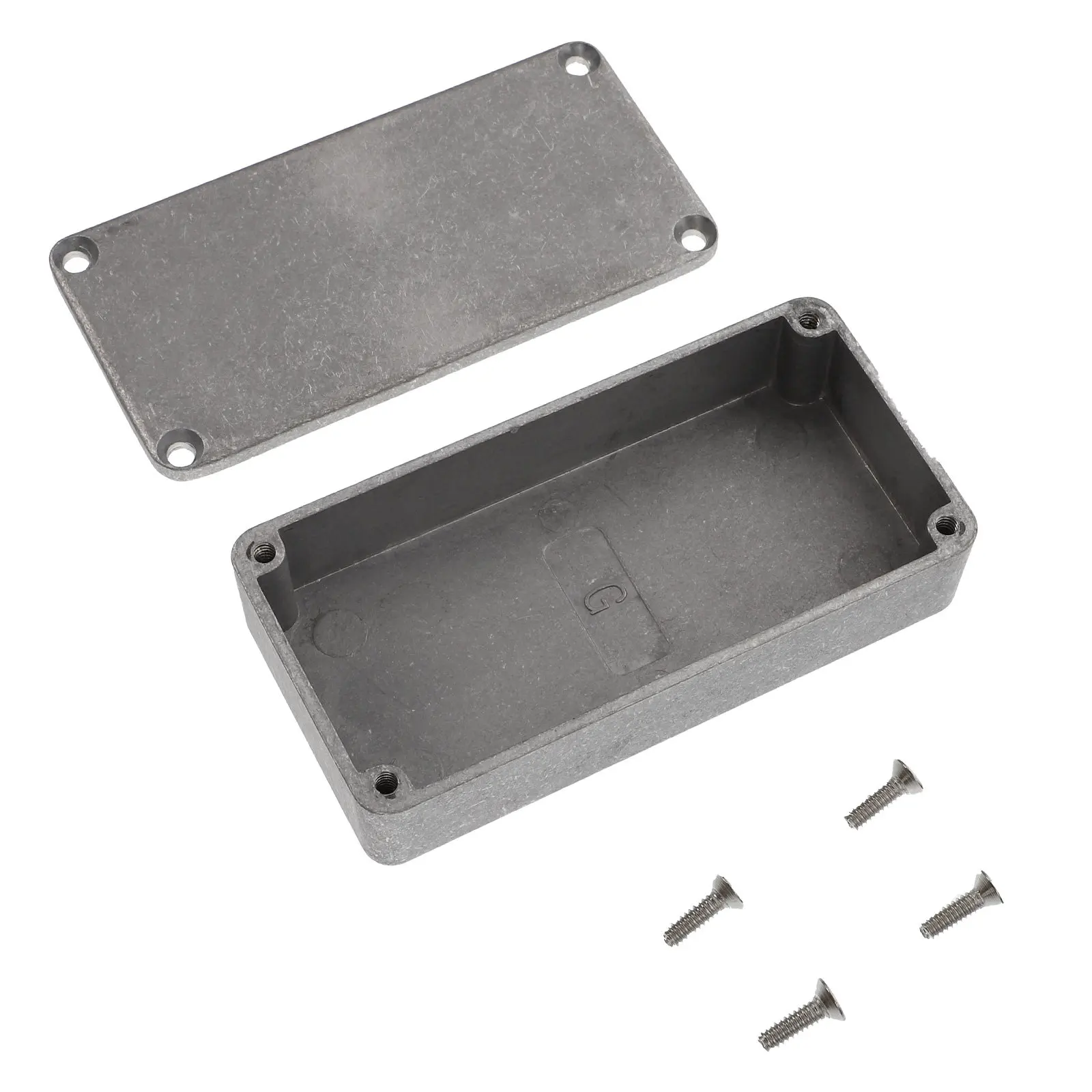 Aluminum Guitar Effects Pedal Enclosure Stompbox Case for Bass Instrument DIY Electronics Project