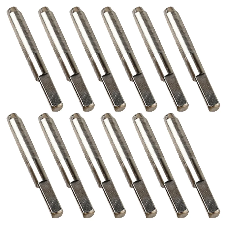 

12 Pcs Lyre Fastening Nails Harp Pin Tuning Peg Replacement The Strings Professional Part Guitar Bridge Metal Tuner Lever