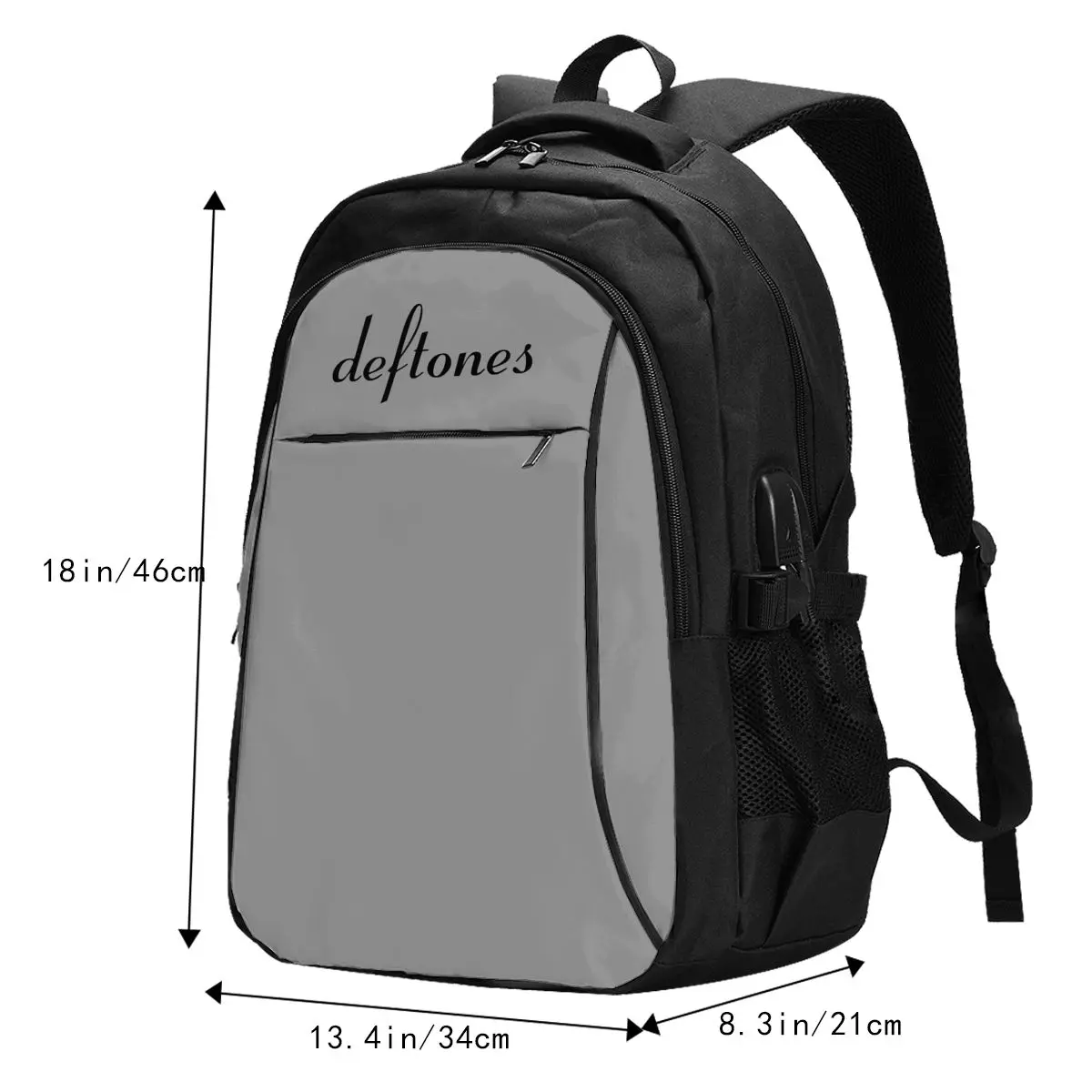 Nuovi zaini Usb Deftones-Logo-1995 moda Tote viaggi escursionismo porta Usb borse per Notebook