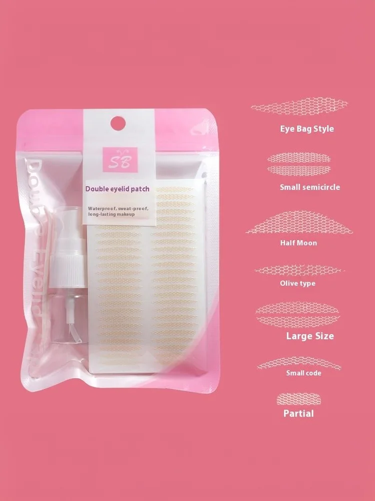 10 枚不可視レースまぶたステッカー二重まぶたテープ粘着リフトストリップアイテープツール目の強化用