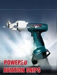 RNT-004 aviation scissors, rechargeable electric, iron sheet, stainless steel, color steel tile